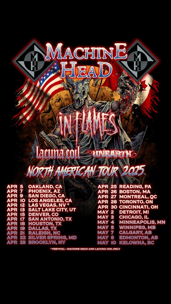 Machine Head Tour Flyer