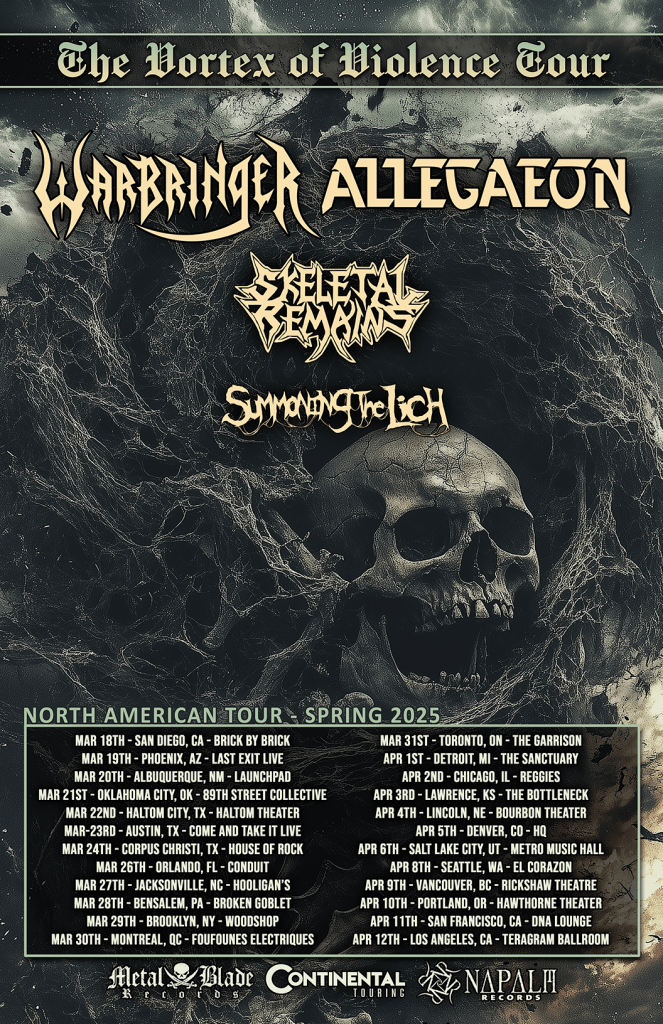 Warbringer Tour Flyer