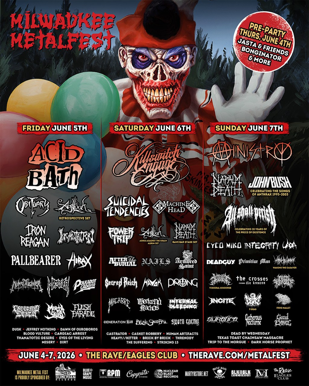MILWAUKEE METAL FESTIVAL 2026